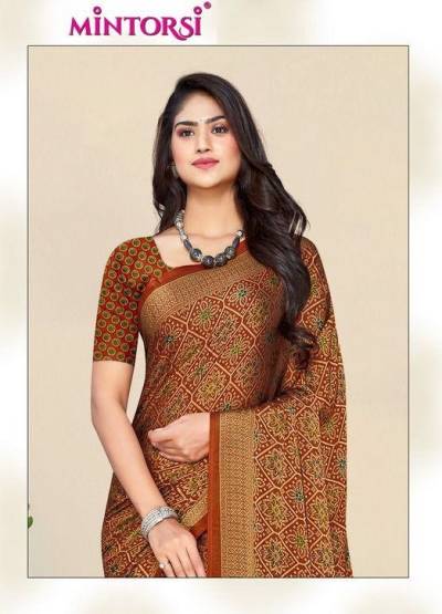 Juliet Chiffon By Mintorsi Daily Wear Fancy Saree Collection